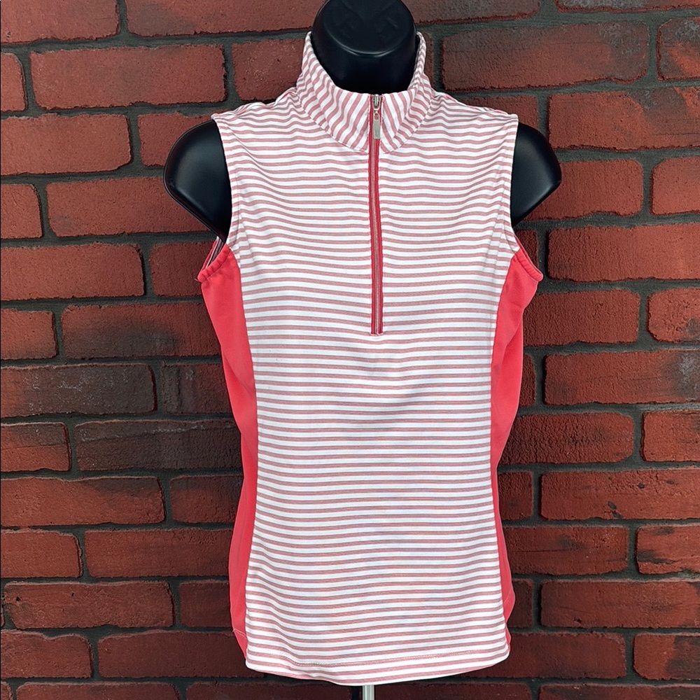 Tail Tank Top Womens Small Striped Golf